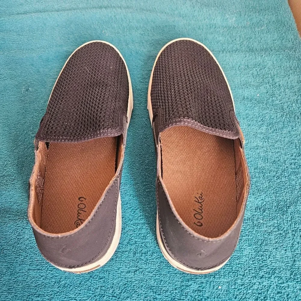 OluKai Pehuea Black Size 9 Women